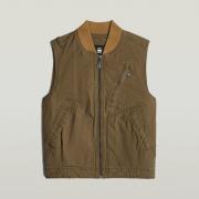 Vest G-Star Raw D26910-D191 DUTY CANVAS VEST-9186 DESERT PALM