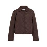 Mantel Vila Quilted Jacket Quila L/S - Coffee Bean