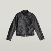 Leren Jas G-Star Raw D21760-D555-6484 BLACK