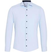 Overhemd Lange Mouw Pure The Functional Shirt Lichtblauw