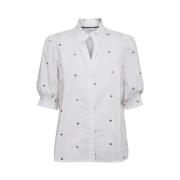 Overhemd Nümph 705696 Nujune Shirt 9000 Bright White