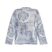 Blouse Maicazz Japan Top SU24.60.009 Blue Circle-D8