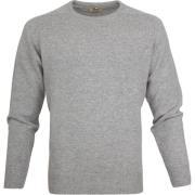 Sweater William Lockie Lambswool Grijs