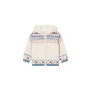 Mantel Mayoral 2319 CARDIGAN TRICOT FORRADO Beige