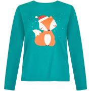 Pyjama's / nachthemden Lisca Pyjama rechte broek top M lang FOXY Cheek