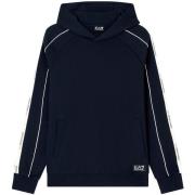 Trainingsjack Ea7 Emporio Armani Logo Series Tape Overhead Hoodie Navy