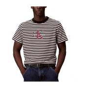 T-shirt Korte Mouw Calvin Klein Jeans SS 20S STRIPE JERSEY MON
