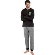 Setjes Admas Pyjama broek top lange mouwen Americano