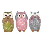Beeldjes Signes Grimalt Uil Set 3 Stuks
