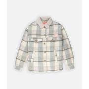 Fleece Jack Oxbow Overshirt met sherpa-voering LOGGER