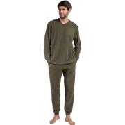 Trainingspak Admas Pyjama broek top lange mouwen Checks Texture