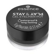 Eyeliners Essence Eyeliner Gel Pot Stay Play