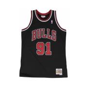 T-shirt Korte Mouw Mitchell And Ness Nba Chicago Bulls Dennis Rodman S...
