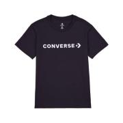 T-shirt Korte Mouw Converse Glossy Wordmark