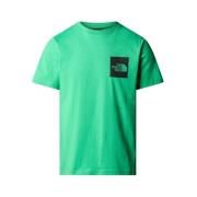 T-shirt Korte Mouw The North Face Fine Tee Tnf
