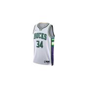 T-shirt Korte Mouw Nike Nba Milwaukee Bucks Giannis Antetokounmpo