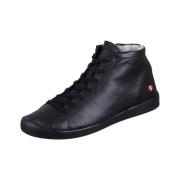 Hoge Sneakers Softinos Ibbi Black Wollfutter
