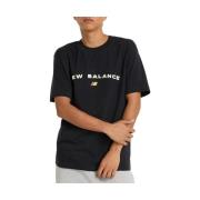 T-shirt Korte Mouw New Balance MT51506BK