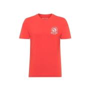 T-shirt Korte Mouw Mustang Alex C Print