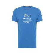 T-shirt Korte Mouw Mustang Alex C Print