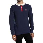 Polo Shirt Lange Mouw Fila Nowell wafelgebreid poloshirt met lange mou...