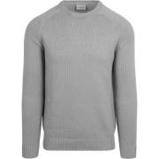 Sweater Suitable Pullover Raw Grijs