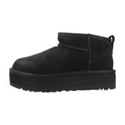 Enkellaarzen UGG K CLASSIC ULTRA MINI PLATF
