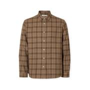 Overhemd Lange Mouw Selected Noos Regnoah Shirt - Savannah Tan/Brown