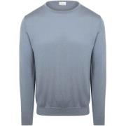 Sweater Profuomo Pullover Merinowol Blauw