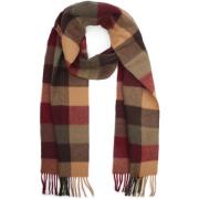 Sjaal Barbour Sjaal Tattersall Rood Beige