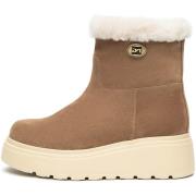 Snowboots NeroGiardini Velour Montone Cappuccino Eva Gorga Panna + Ba
