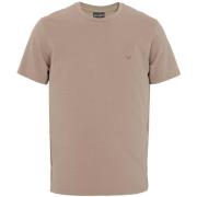 T-shirt Korte Mouw Emporio Armani Lounge Side Logo T-Shirt Fungi