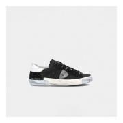 Sneakers Philippe Model PRLU MA01 PARIS X-FOXY LAMINE - NOIR ARGENT