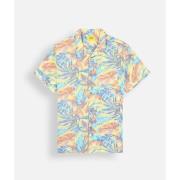 Overhemd Korte Mouw Oxbow Viscose bedrukt overhemd met korte mouwen TR...