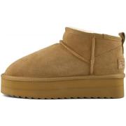 Snowboots Colors of California Platform Sheepskin Suede Boot