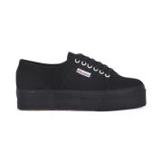 Sneakers Superga COTU FULL BLACK UP AND DOWN
