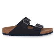 Slippers BIRKENSTOCK ARIZONA SESERT DUST INDIGO VEGCALZ S