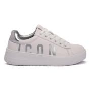 Sneakers Icon WHITE SILVER