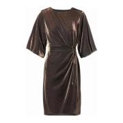 Korte Jurk Mart Visser Milan Metallic Jurk