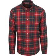 Overhemd Lange Mouw Barbour Fortrose Overhemd Tartan Rood