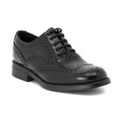 Nette schoenen Moda STILE INGLESE NERO LUCIDO