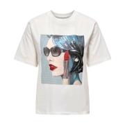 T-shirt Korte Mouw Only -