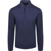 Polo Shirt Lange Mouw Desoto Longsleeve Poloshirt Essential Navy