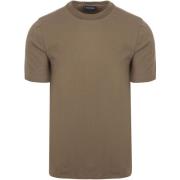 T-shirt Korte Mouw Suitable Respect T-shirt Hi Taupe