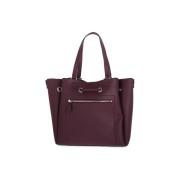 Handtas Guess MERLOT DIGIRTAL LARGE DRAW