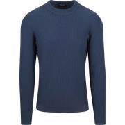 Sweater Suitable Respect Mamase Pullover Mid Blauw
