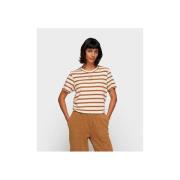 T-shirt Korte Mouw 10 Days Petite Tee Stripes