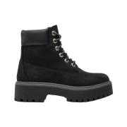 Enkellaarzen Timberland Stone Street 6IN WP Black (Women's)