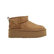 Snowboots UGG Classic Ultra Mini Platform Chestnut