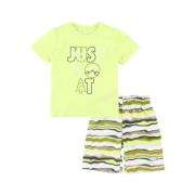 Trainingspak Nike 86k856-e8z_completo_kids__verde